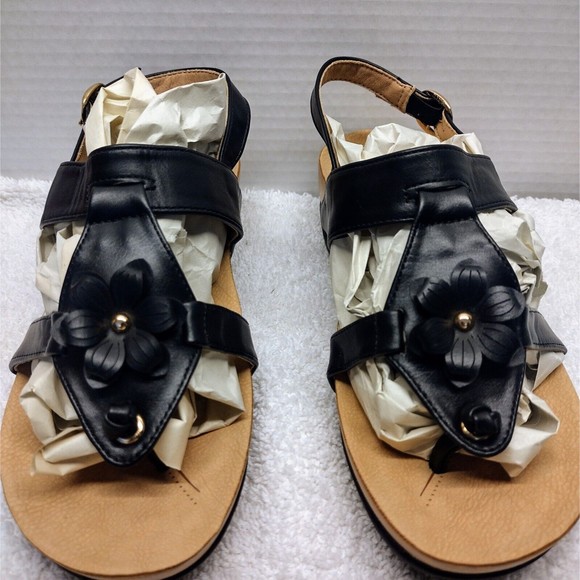 Orthotic Flip Flops for Women, Flat Feet with Arch support Casual Sandals 5.5 - Picture 9 of 11